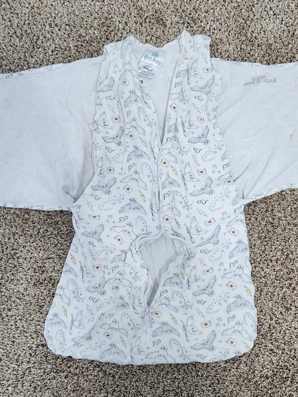 Halo Harry Potter Hedwig Swaddle Small 3-6M